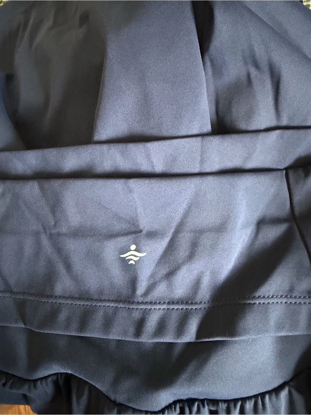 HALARA Navy Blue Athletic Skort Shorts IF YOU KNOW YOU KNOW - Picture 2 of 3
